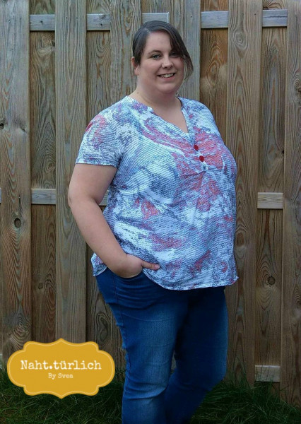 Big Lady Cassidy, Plus-Size-Tunika, Schnittmuster