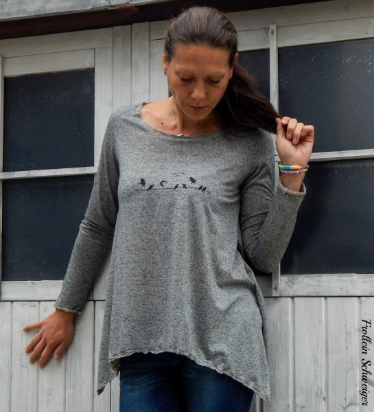 Lady Indira, Zipfelshirt, Schnittmuster