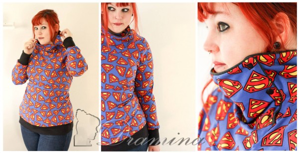 Big Lady Serena, Damenhoodie, Schnittmuster