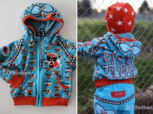 BANDITO, Sweatjacke, Schnittmuster