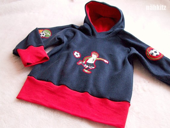 YORIK, Oversize Kapuzensweater, Schnittmuster