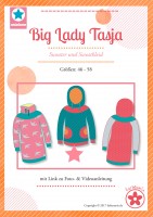 Big Lady Tasja, Hoodie und Kleid, Schnittmuster