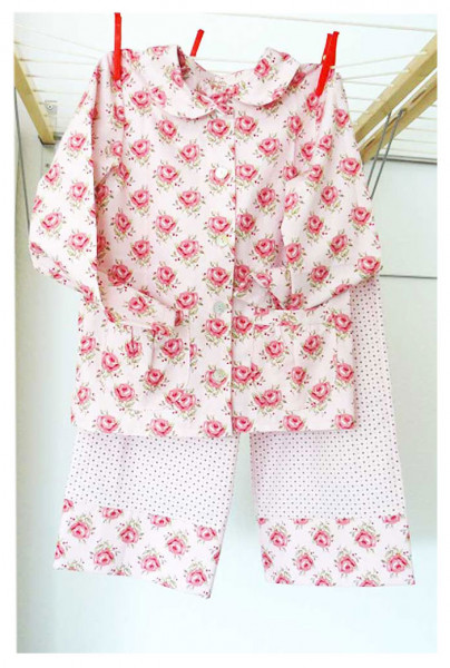 GuteNacht, Kinderpyjama, Schnittmuster