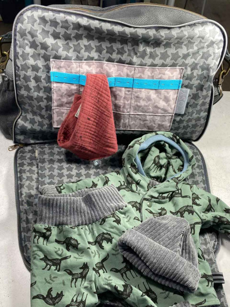 Wickeltasche AllesKönner mit integrierter Wickelauflage