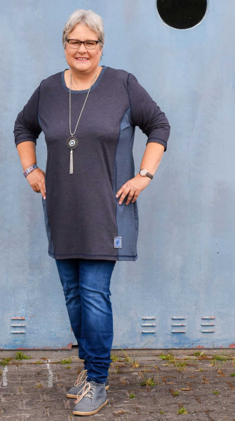 Plus-Size-Schnittmuster Damenshirt Quiala