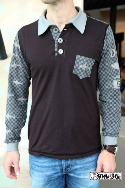 Poloshirt Monsieur Polo, Schnittmuster