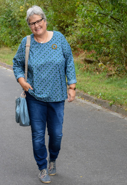 Blusenshirt, Schnittmuster-Konzept