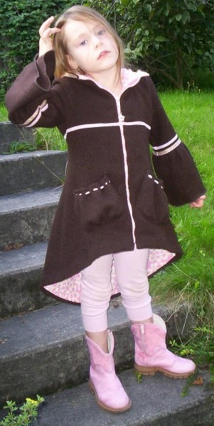 JADE, Kindermantel, Schnittmuster