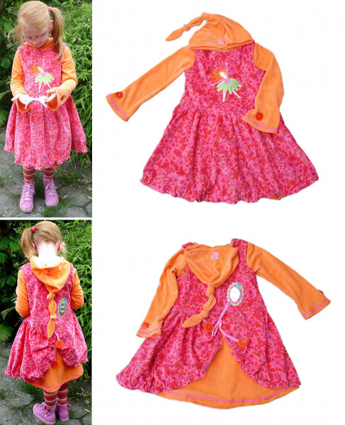 OLIVIA, 3 in 1 Doppelkleid, Schnittmuster