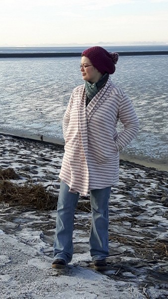 Ana, Damen-Strickjacke, Schnittmuster