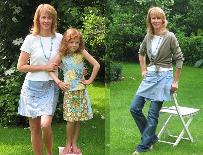 AMRUM, Wickelrock / Top, Papierschnittmuster