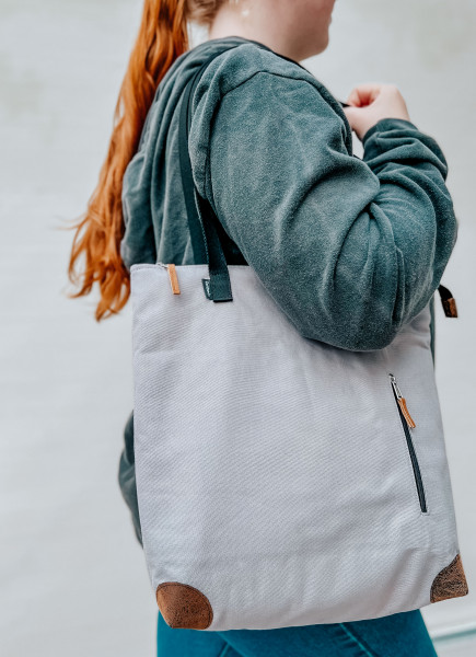 Tutorial: Eingrifftasche mit Reißverschluss nähen, Freebook