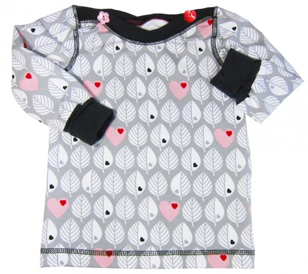 Kindershirt nähen mit Schnittmuster Mariella von Mialuna