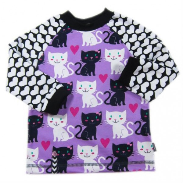 Raglanshirt, Klimperklein, Schnittmuster