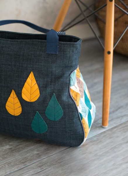 Schnittmuster Henkeltasche Kurventasche von farbenmix