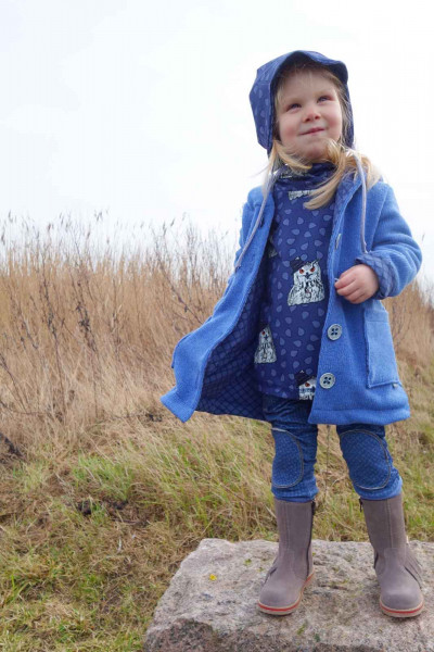 QUERIDA, Strickmantel, Schnittmuster