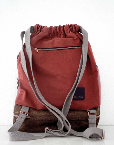 Freizeitrucksack mit vielen Fächern farbenmix selber nähen Ebook