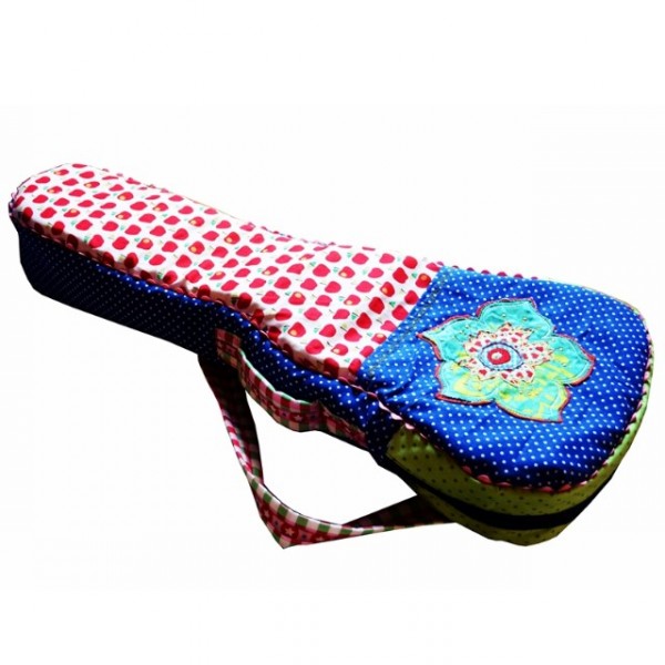 Tasche für eine Gitarre selber nähen als Download als Schnittmuster und Anleitung