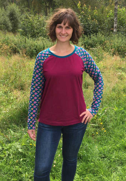 Lady Mary, Damen-Raglanshirt und Pulli, Schnittmuster