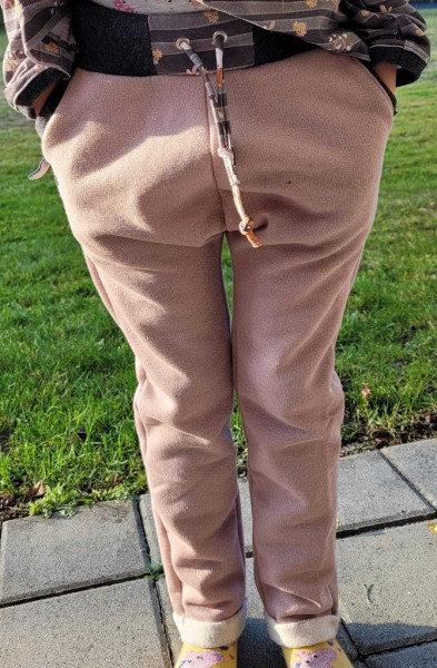 Schnittmuster Checkerhose Klimperklein in schmaler Passform Gr. 44-104