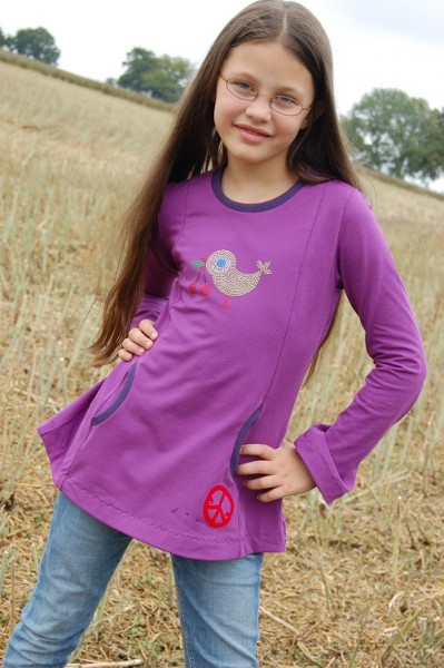 CLEMENTINE, Tunikashirt, Schnittmuster