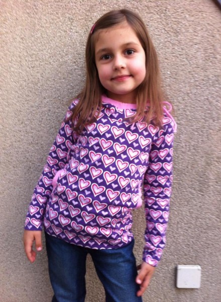 Rose, Kindershirt von miaLuna, Schnittmuster
