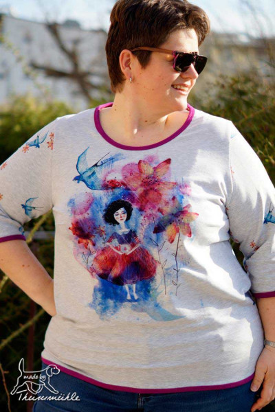 Big Lady Ruby, Plus-Size-Sweatshirt, Schnittmuster