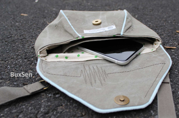 Schnittmuster kleine Damen-Handtasche aus Canvas