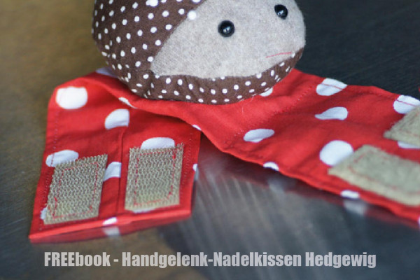 Armband-Nadelkissen nähen - Gratis Nähanleitung