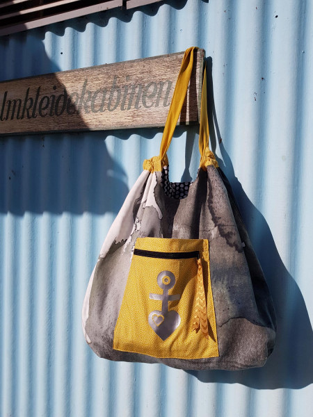 Nähanleitung Einkaufsbeutel "FlexiBag" zum Wenden und Falten