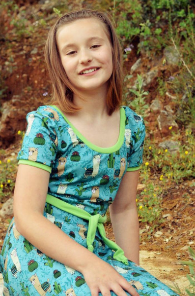 Kinderkleid Schnittmuster "Nurita" für Jersey