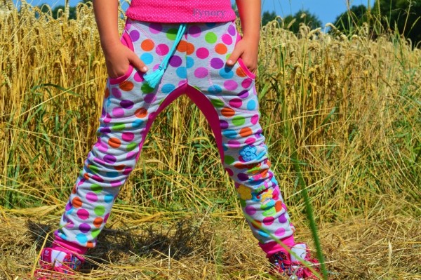 Nähanleitung Sweathose aus Punktesweat