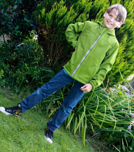 QUINN, Softshelljacke, Schnittmuster