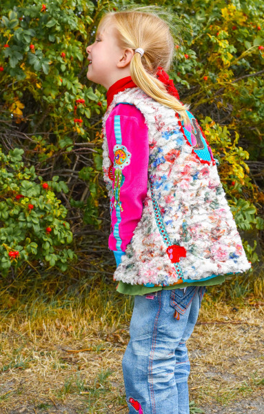 FRIA, Wendeweste, Schnittmuster