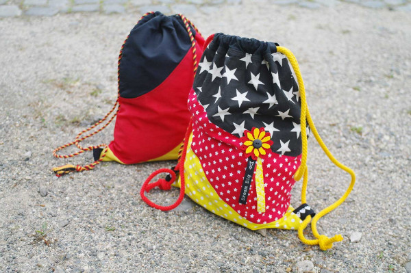 Gratis Schnittmuster für einen Turnbeutel