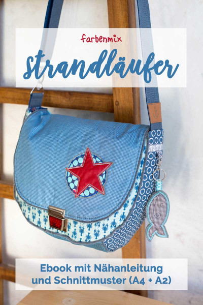 Strandläufer-Tasche - Ebook Nähanleitung