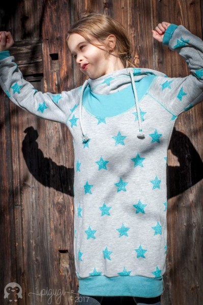 Tasja, Hoodie und Sweatkleid, Schnittmuster