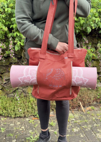 Tasche für Yogamatte selber nähen