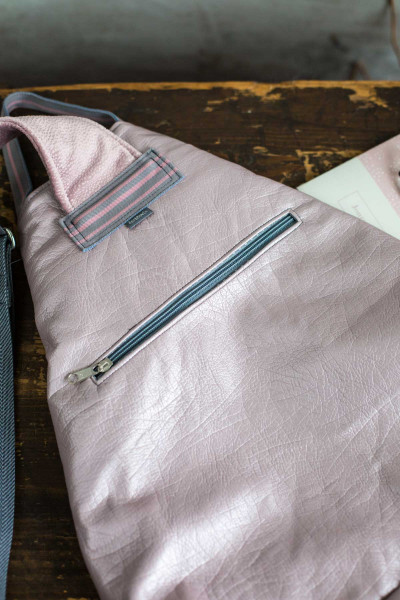 Reißverschlusstasche Geheimfach Crossbag 2 Taschenspieler 5 von farbenmix