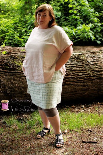 Big Lady SHAY, Plus-Size-Damenrock, Schnittmuster