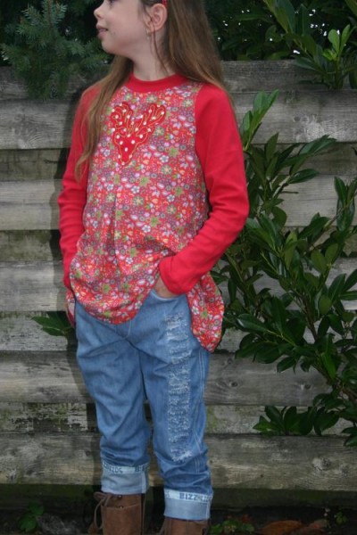 SVENJA, Tunikashirt, Schnittmuster