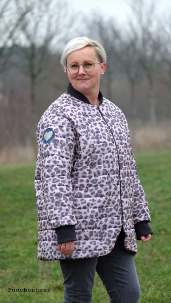 PDF Schnittmuster Damensteppjacke Lady Urban Gr. 32-58