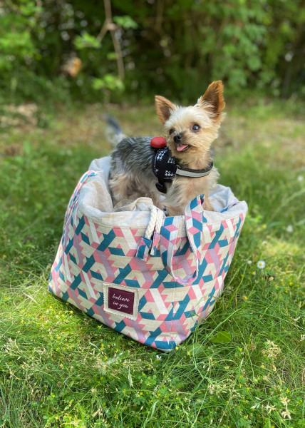 Große Beuteltasche Ebook Nähanleitung mit Schnittmuster zum Downloaden