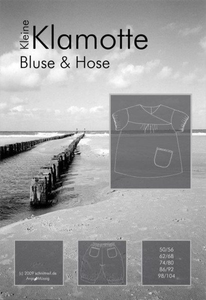 Kleine Klamotte, Papierschnittmuster
