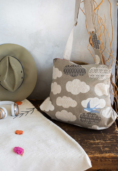 Nähanleitung Taschen-Set AllesZusammen, 2 in 1 Tasche mit optionaler Anhängefunktion