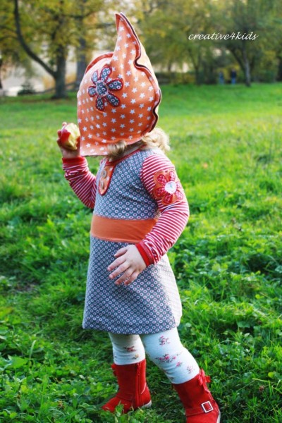 NIKA, Sweatkleid, Schnittmuster