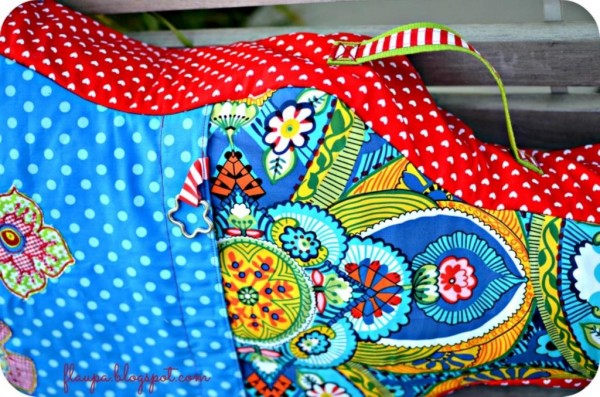 Gitarrentasche selber nähen als Ebook zum Download mit Anleitung und Schnittmuster von farbenmix