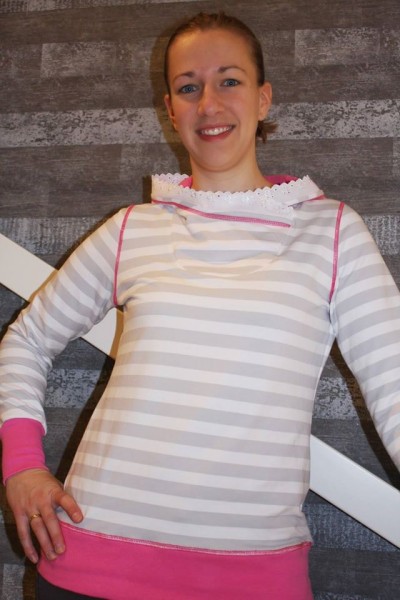 Lady Serena, Damen-Hoodie, Schnittmuster