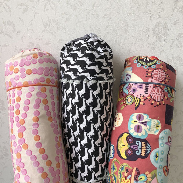 Bezüge für Nackenrolle selber nähen, Ebook-Schnittmuster zum Downloaden