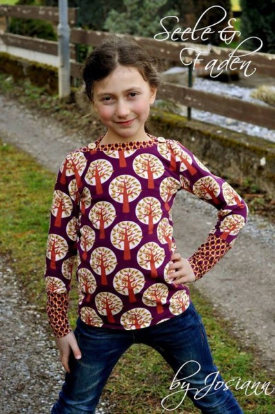 Mariella, Kindershirt, Schnittmuster